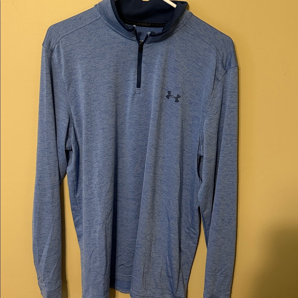 Under Armour Light Blue Performance Pullover